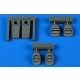 1/72 Harrier AV-8A/GR.1/GR.3/Frs.1 Exhaust Nozzles for Esci/Italeri kits