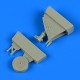 1/48 A-1J Skyraider Tail Wheel for Tamiya kits