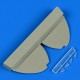 1/48 Messerschmitt Bf 109F/G Position Lights for Eduard kits