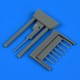 1/48 Fokker G-1 Gun Barrels and Machine Gun for Mikromir kits