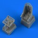 1/72 Junkers Ju 87 Stuka Seats with Safety Belts for Academy/Zvezda kit