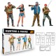 1/35 Civilian Characters Hunting &amp; Fishing (4 figures)