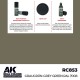 Real Colours Lacquer Based Paint - Military #Graugrun-Grey Green RAL 7008 (17ml)