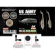 Real Colours Lacquer Based Paints set - US Army Helicopter (3x 17ml)