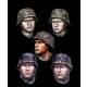 1/35 WSS Infantry Heads Set (5pcs)