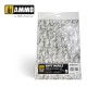 White Square Die-cut Marble Tiles (2 Laminated Cardboards)