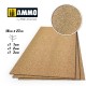 Create Cork - Fine Grain Mix (thickness: 1mm, 2mm, 3mm, 180mm x 270mm, 1pc each size)