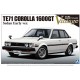 1/24 Toyota TE71 Corolla 1600GT Sedan Early Version