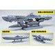 1/350 Arpeggio Blue Steel I-401 w/Super Gravity Cannon