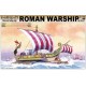 Roman Warship 50 B.C. (Length: 170mm, Width: 67mm, Height: 125mm)