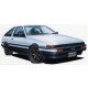 1/24 Toyota AE86 Trueno 1983 (White/Black)