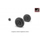 1/72 Iljushin IL-2 Bark (Early) Wheels w/Weighted Tyres