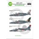 Decals for 1/48 Alpha Jet E Belgian AF and Armee de l'Air