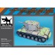 1/35 Russian KV-2 Heavy Tank Accessories Set for Tamiya kits