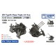 1/350 IJN Type96 25mm Triple AA Gun LPR Sight Late Type with Shield (10pcs)