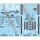 Decals for 1/32 VF-103, Jolly Rogers, Grumman F-14B Tomcat, USS Enterprise, CVN-65, CVW-17 1996