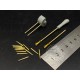 1/35 FlakPz Gepard Metal Brake Gun Barrels Ammo for Takom 2105