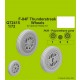 1/72 F-84F Thunderstreak Wheels for Special Hobby kits