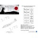 1/72 Gloster Meteor FR.8/9 National Insignias Masking for Airfix kits