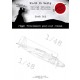 1/48 Mitsubishi Ki-21 Ib Sally Control Surfaces Masking for ICM kits