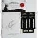 1/72 Mitsubishi A6M5 m.52 Reisen Control Surfaces Masking for Hasegawa