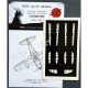 1/72 Kawanishi N1K1-J Shiden Control Surfaces Masking for Aoshima kits