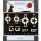 1/32 US Curtiss SB2C-4 Helldiver National Insignias Masking for Infinity Models kits