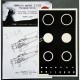 1/48 Mitsubishi A6M2a/b National Insignias Masking w/White Outline for Eduard kits