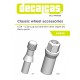 1/24 1/20 1/25 Classic Wheel Accessories - Lug Nuts and Tyre Valves