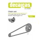 1/12 Ducati Superleggera V4 Chain set for Tamiya #14140