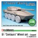 1/35 B1 "Centauro" Sagged Wheels Set for Trumpeter kits (8 wheels)