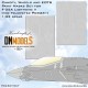 1/32 F-35A Lightning II Canopy, Wheels & EOTS Paint Masks Set for Trumpeter kits