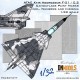 1/32 ATAC Kfir Aggresssor F-21 / C.2 Camouflage Paint Masks