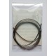 Braided Metal Tow Cable for 1/48 1/35 AFV (Length: 500mm, Approx dia.: 0.8mm)