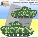 1/35 Ukraine M2A2 Bradley Digital Camouflage Paint Mask Set