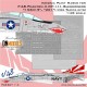 1/48 Sundowners F-4B Phantom II VF-111 Insignia Paint Masking for Tamiya #61121