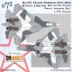 1/72 Russian Su-57 Felon 5th Gen Stealth Splinter Camo Masking for Zvezda