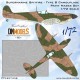 1/72 Supermarine Spitfire Type B Camouflage Paint Masks Set