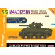 1/35 M4A3(75)W Weld Hull w/Logs & Backpacks