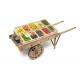 1/35 Miniature Street Market Fruits-Vegetables Cart