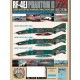 Decals for 1/72 JASDF RF-4EJ 501SQ Final Year 2020(#433/#380/#392)