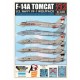 Decals for 1/32 USN F-14A Tomcat VF-1 "Wolfpack"