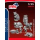 1/35 Animal Set - Cats Family with Milk Can and Bowl