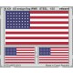 1/35 WWII US Ensign Flag (steel) Set 