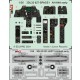 1/35 Boeing AH-64A Apache Early Dashboard 3D Decal and Seatbelts PE for Trumpeter kits