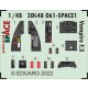 1/48 de Havilland Vampire F.3 Decals & PE parts for Airfix kits