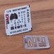 1/72 P-51D-15+ Mustang Interior 3D Decal and PE parts for Eduard kits