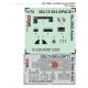 1/72 Reggiane Re.2002 Ariete Instrument/Control Panels and Seatbelts for Italeri