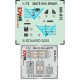 1/72 IAR-81C Fighter Instrument/Control Panels and Seatbelts for IBG kits