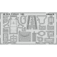 1/48 North American P-51D-5 Interior Detail Parts for Airfix kits